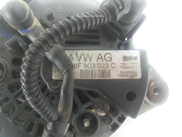 6F903023C ALTERNADOR VW EOS (1F7, 1F8)|Desguaces La Cabaña