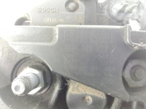 06F903023F ALTERNADOR SEAT ALTEA (5P1)|Desguaces La Cabaña