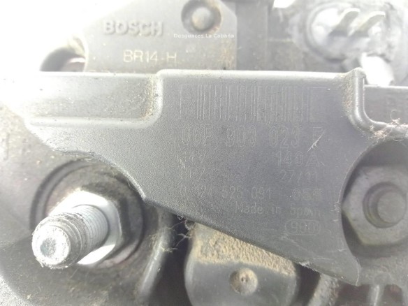 06F903023F ALTERNADOR SEAT ALTEA (5P1)|Desguaces La Cabaña