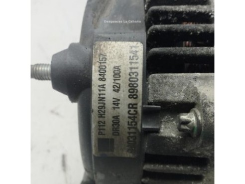 98031154CR ALTERNADOR OPEL ZAFIRA B (A05)|Desguaces La Cabaña