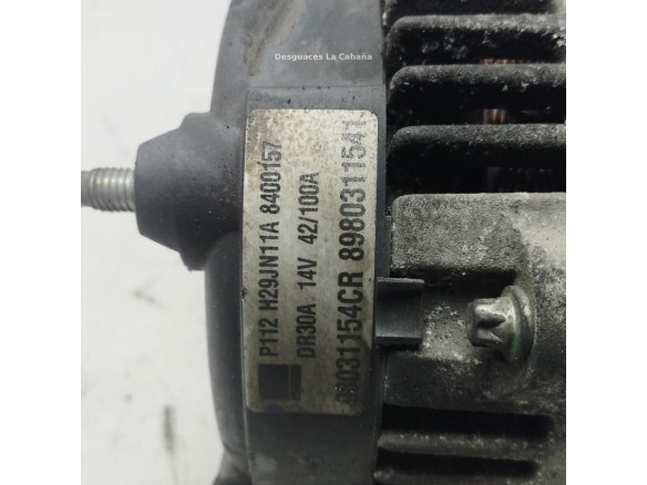 98031154CR ALTERNADOR OPEL ZAFIRA B (A05)|Desguaces La Cabaña