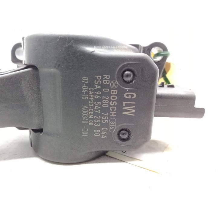 9654725380 POTENCIOMETRO ACELERADOR CITROEN C4 Picasso I Limusina (UD_) |Desguaces La Cabaña