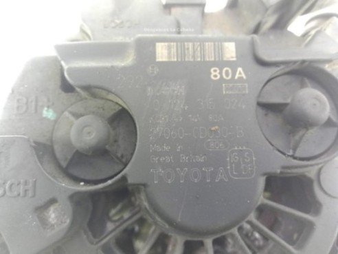 270600D030B ALTERNADOR TOYOTA COROLLA (_E12_)|Desguaces La Cabaña