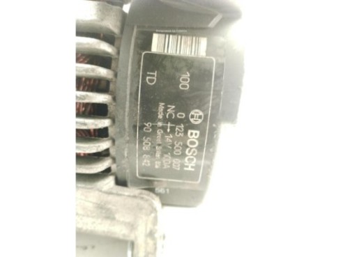 0123500007 ALTERNADOR OPEL ASTRA G Ranchera familiar (T98)|Desguaces La Cabaña