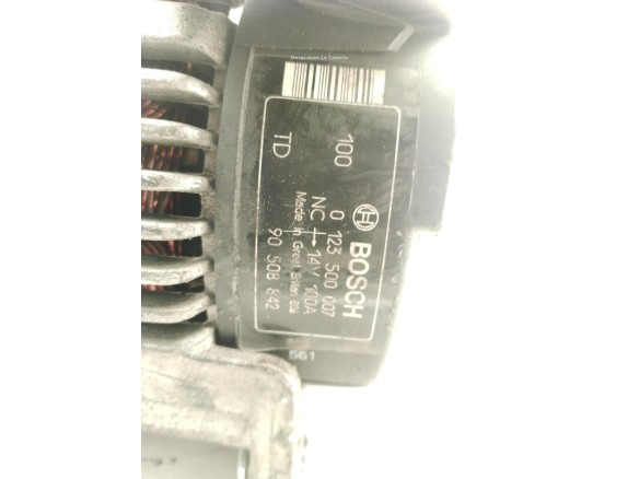 0123500007 ALTERNADOR OPEL ASTRA G Ranchera familiar (T98)|Desguaces La Cabaña