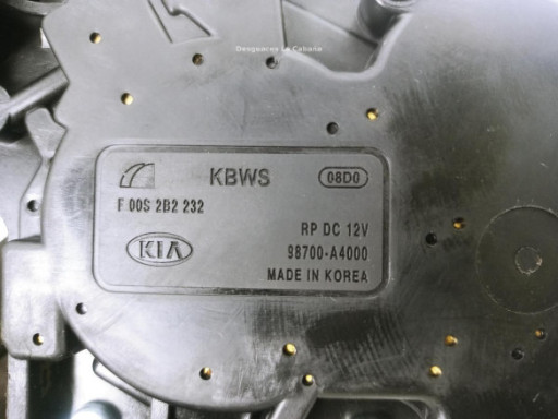 KIA|Desguaces La Cabaña