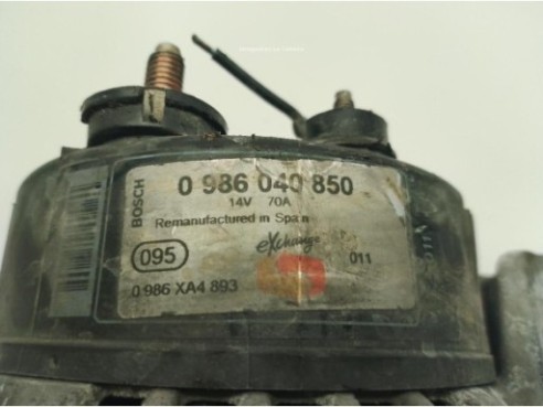 0986040850 ALTERNADOR NISSAN TERRANO II (R20)|Desguaces La Cabaña
