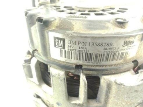 13588289 ALTERNADOR OPEL MOKKA / MOKKA X (J13)|Desguaces La Cabaña