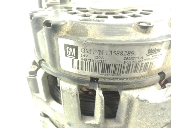 13588289 ALTERNADOR OPEL MOKKA / MOKKA X (J13)|Desguaces La Cabaña