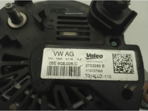 05E903026C ALTERNADOR SEAT ARONA (KJ7)|Desguaces La Cabaña