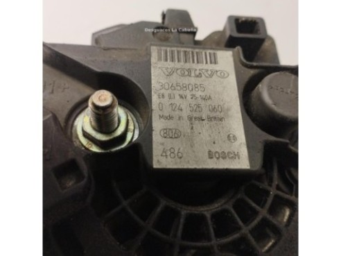 30658085,0124525060, ALTERNADOR VOLVO S80 I (184)|Desguaces La Cabaña