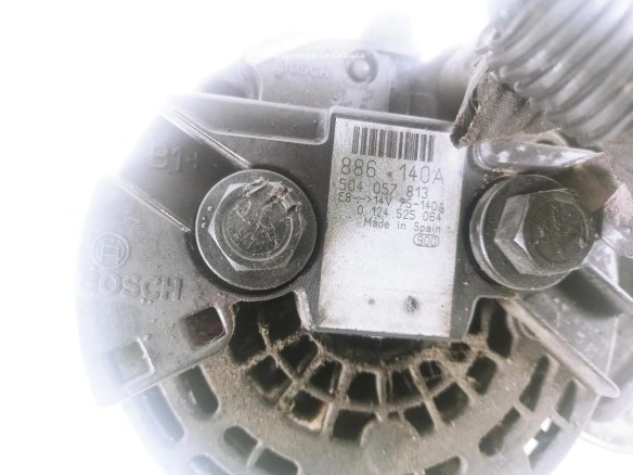 124525064 ALTERNADOR IVECO DAILY IV Caja/Chasis|Desguaces La Cabaña