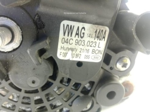 04C903023L ALTERNADOR AUDI A1 (8X1, 8XK)|Desguaces La Cabaña