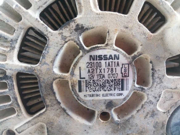 231001AT1A ALTERNADOR NISSAN PATHFINDER III (R51)|Desguaces La Cabaña