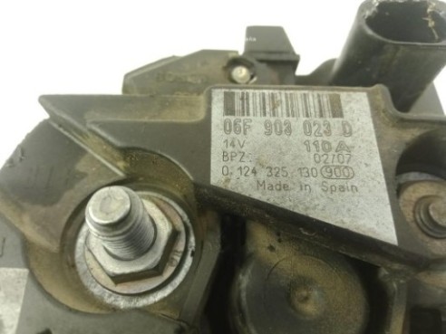 06F903023D,0124325130, ALTERNADOR VW CRAFTER 30-50 Furgón (2E_)|Desguaces La Cabaña