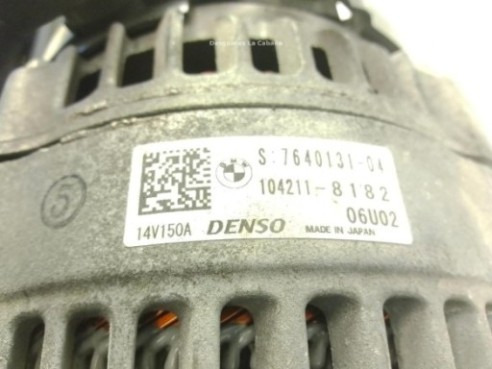 7640131 ALTERNADOR BMW 3 Gran Turismo (F34)|Desguaces La Cabaña