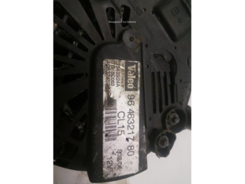9646321780 ALTERNADOR PEUGEOT 307 SW (3H)|Desguaces La Cabaña