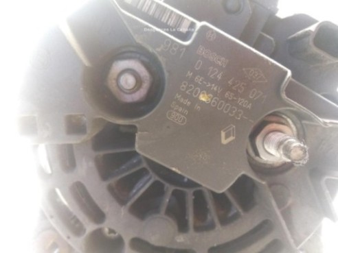 0124425071 ALTERNADOR RENAULT MODUS / GRAND MODUS (F/JP0_)|Desguaces La Cabaña