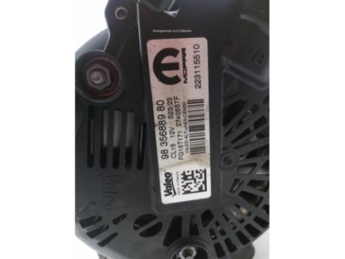 9835688980 ALTERNADOR OPEL ASTRA L|Desguaces La Cabaña