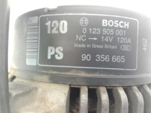 90356665 ALTERNADOR OPEL VECTRA A (J89)|Desguaces La Cabaña
