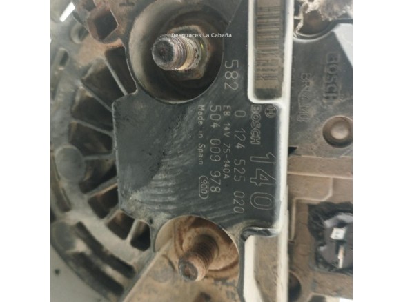 0124525020 ALTERNADOR FIAT DUCATO Furgón (244_)|Desguaces La Cabaña