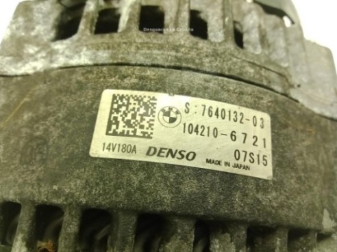 7640132 ALTERNADOR BMW X3 (F25)|Desguaces La Cabaña