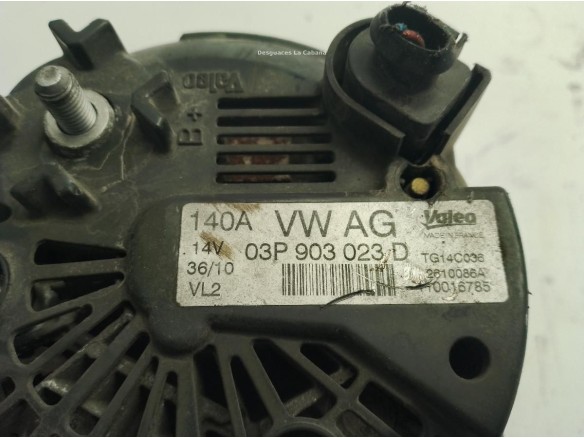03P903023D ALTERNADOR SEAT IBIZA IV ST (6J8, 6P8)|Desguaces La Cabaña