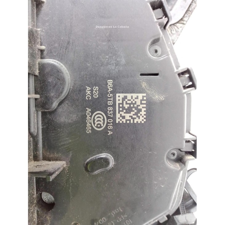 5TB837016A CERRADURA PUERTA LAT DEL DER VW CADDY IV Furgón (SAA, SAH) |Desguaces La Cabaña
