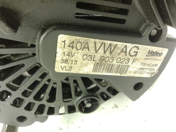 03L903023F ALTERNADOR SEAT IBIZA IV (6J5, 6P1)|Desguaces La Cabaña
