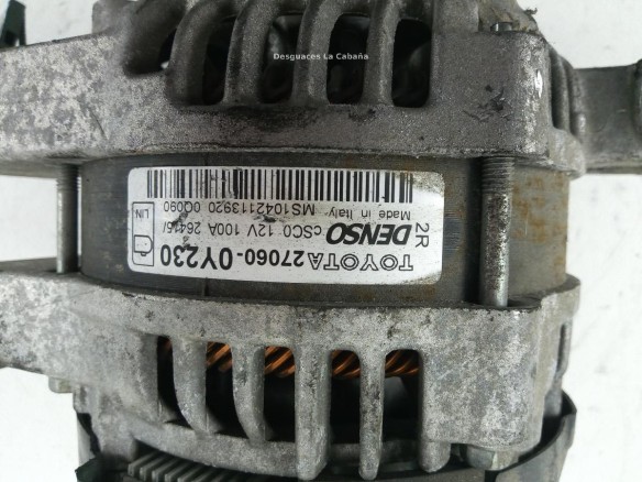 270600Y230 ALTERNADOR TOYOTA AURIS (_E18_)|Desguaces La Cabaña
