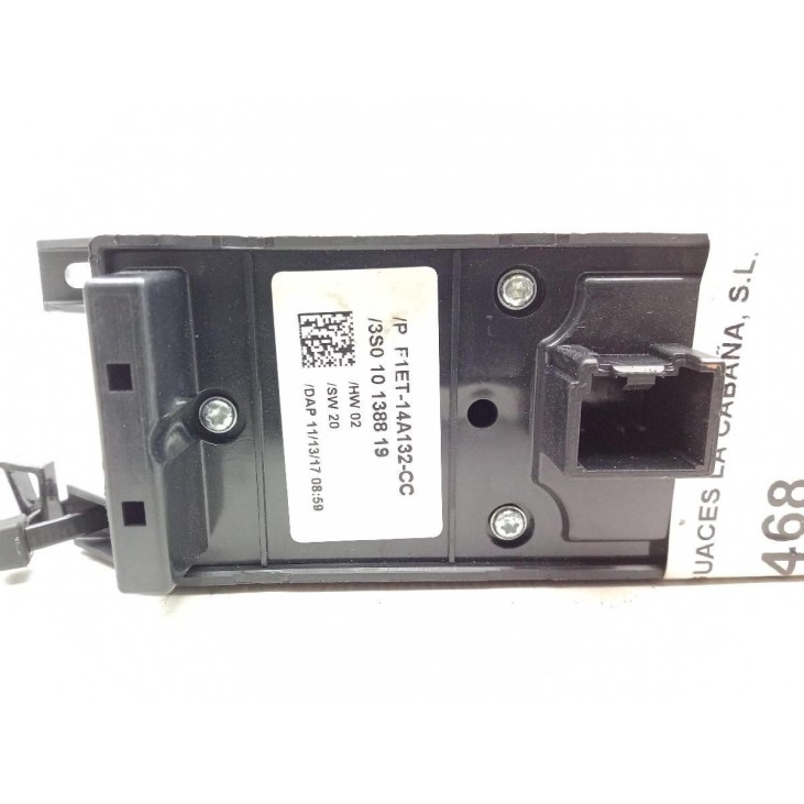F1ET14A132CC MANDO ELEVALUNAS PUERTA LAT DEL IZQ FORD FOCUS III |Desguaces La Cabaña