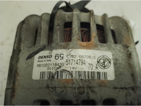 MS1022118430 ALTERNADOR FIAT PUNTO (199_)|Desguaces La Cabaña