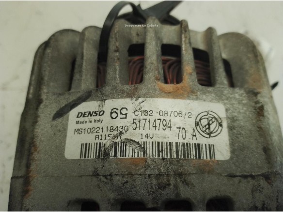 MS1022118430 ALTERNADOR FIAT PUNTO (199_)|Desguaces La Cabaña