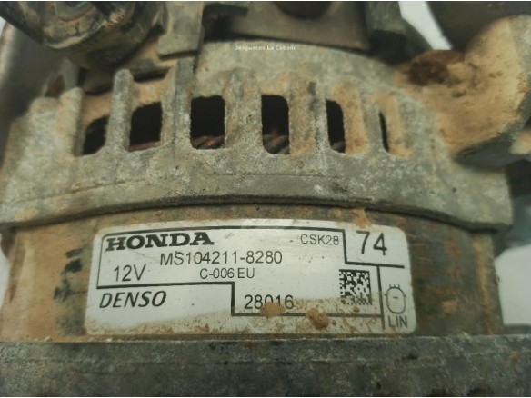 MS1042118280 ALTERNADOR HONDA HR-V (RU)|Desguaces La Cabaña
