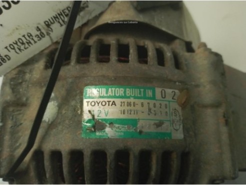 2706067020 ALTERNADOR TOYOTA 4 RUNNER (_N1_)|Desguaces La Cabaña