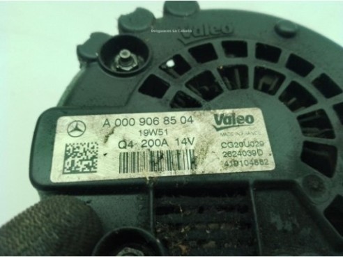 A0009062822 ALTERNADOR MERCEDES BENZ CLASE E (W212)|Desguaces La Cabaña