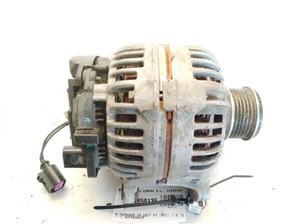 04F903023F ALTERNADOR VW GOLF VI (5K1)|Desguaces La Cabaña