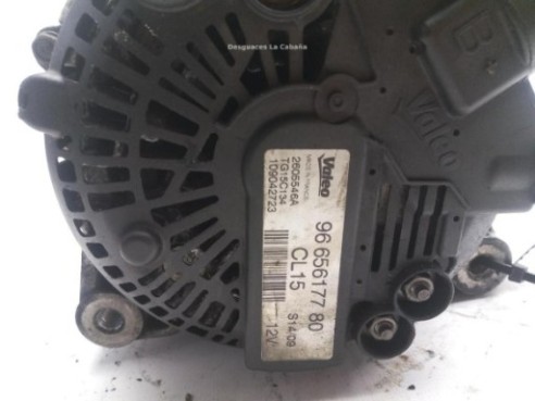 9665617780 ALTERNADOR PEUGEOT 207 SW (WK_)|Desguaces La Cabaña