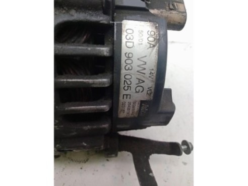 03D903025E 2542578C ALTERNADOR SEAT IBIZA III (6L1)|Desguaces La Cabaña