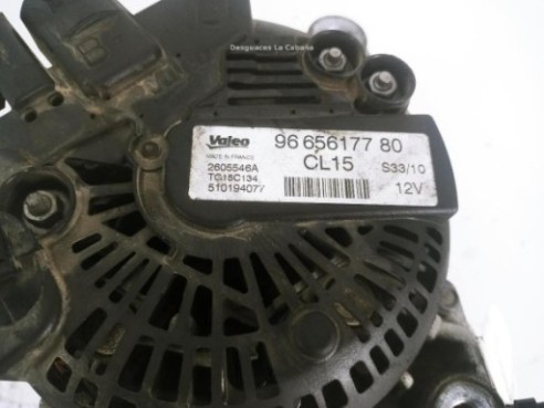 9665617780 ALTERNADOR PEUGEOT 5008|Desguaces La Cabaña