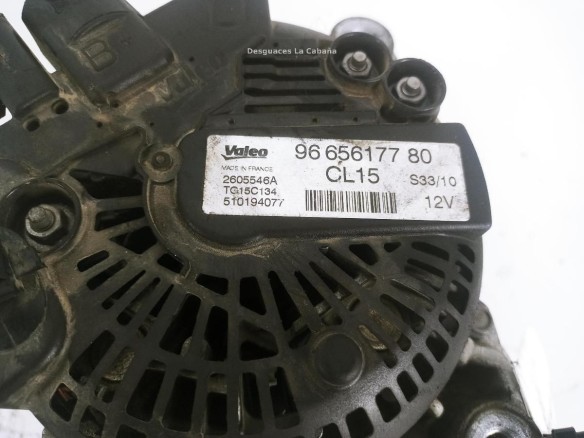 9665617780 ALTERNADOR PEUGEOT 5008|Desguaces La Cabaña