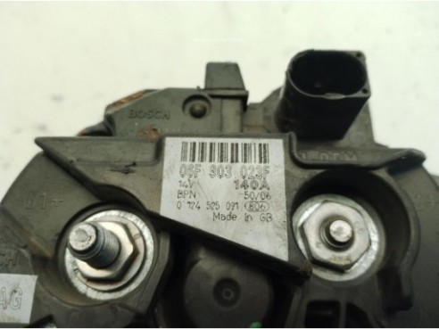 06F903023F ALTERNADOR SEAT LEON (1P1)|Desguaces La Cabaña