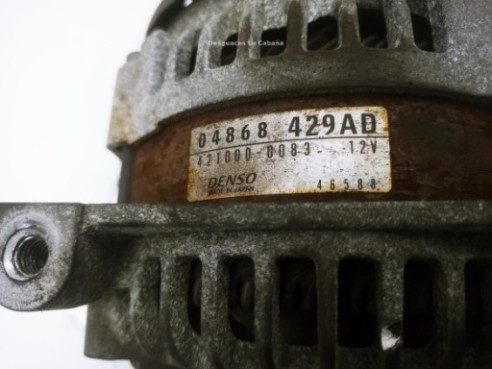  04868429AD ALTERNADOR CHRYSLER VOYAGER IV (RG, RS)|Desguaces La Cabaña