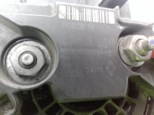 0124525139 ALTERNADOR RENAULT KANGOO / GRAND KANGOO (KW0/1_)|Desguaces La Cabaña