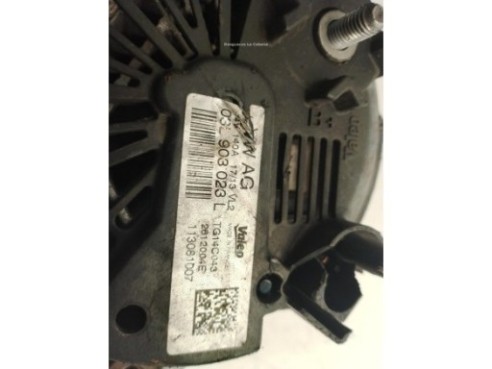 03L903023L ALTERNADOR AUDI A3 Sportback (8VA, 8VF)|Desguaces La Cabaña