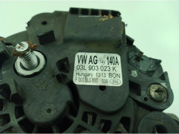 04L903024S ALTERNADOR SEAT LEON (5F1)|Desguaces La Cabaña