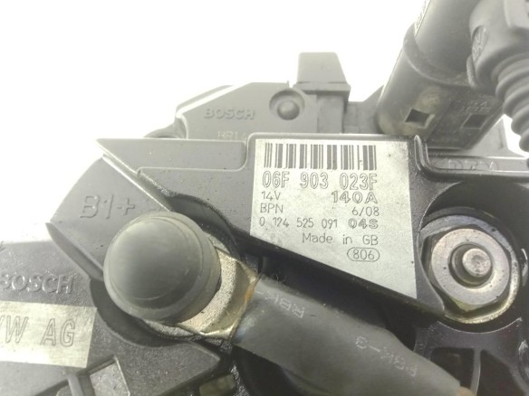 06F803023F ALTERNADOR AUDI A3 (8P1)|Desguaces La Cabaña