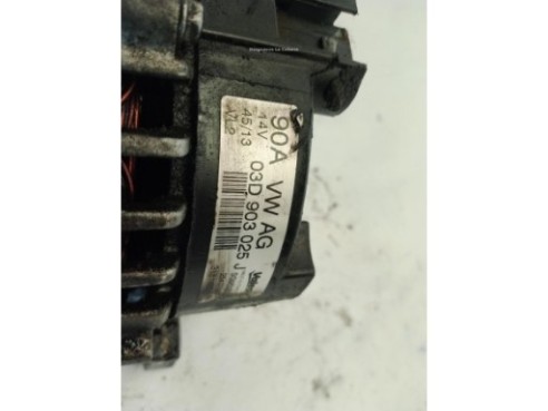 03D903025J ALTERNADOR SEAT IBIZA IV (6J5, 6P1)|Desguaces La Cabaña