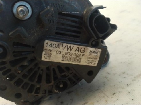 06F903023F ALTERNADOR VW TOURAN (1T1, 1T2)|Desguaces La Cabaña