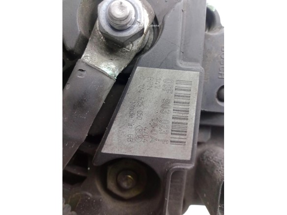 06F903023F,0124525050, ALTERNADOR VW GOLF V (1K1)|Desguaces La Cabaña